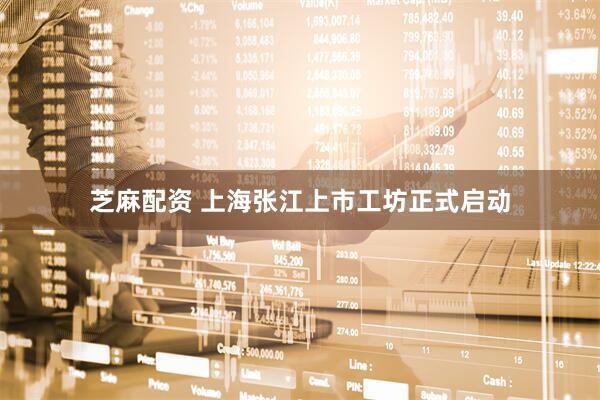芝麻配资 上海张江上市工坊正式启动